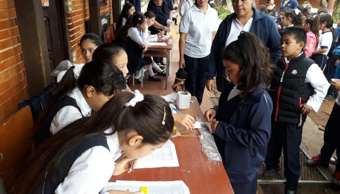 Oficinas Distritales del Registro Electoral forman a niÃ±os estudiantes en educaciÃ³n cÃ­vica